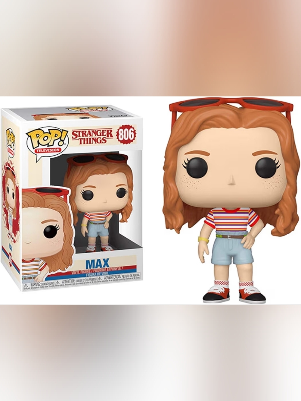 New Funko Pop MAX #806 STRANGER THINGS SEASON 3